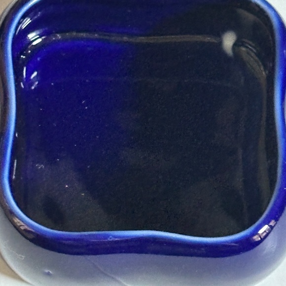 Vintage Cobalt Blue Japanese Mini Vases & Container (Set of 7) - Picture 11 of 11